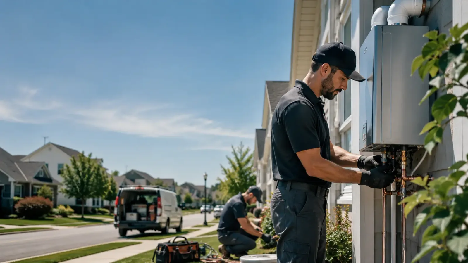 Tankless Water Heater Installation in Smithfield, ME